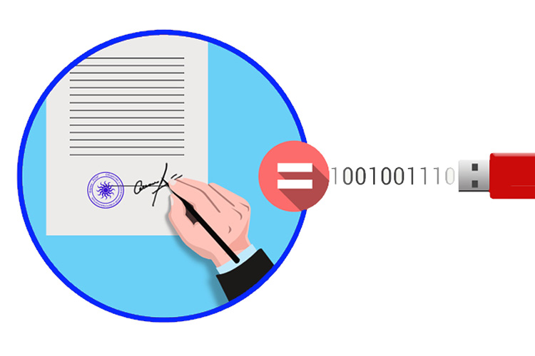 Электронная цифровая подпись картинки